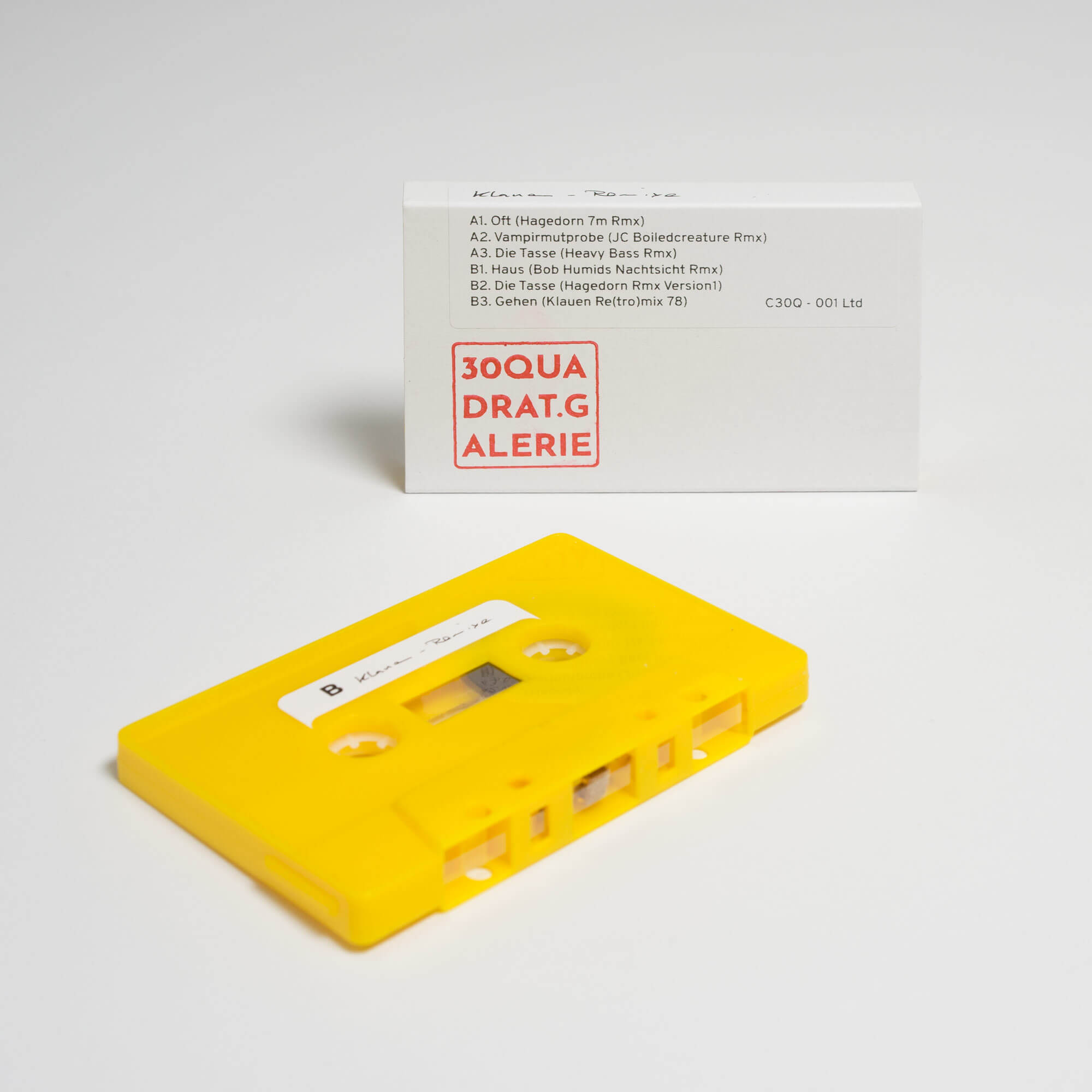 Klauen - Remixe Kassette - 30 Quadrat